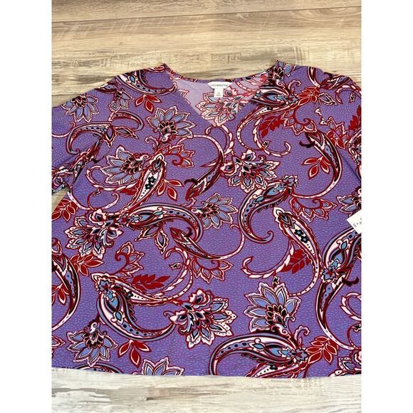 Liz Claiborne plus size blouse size 3X - Picture 7 of 11